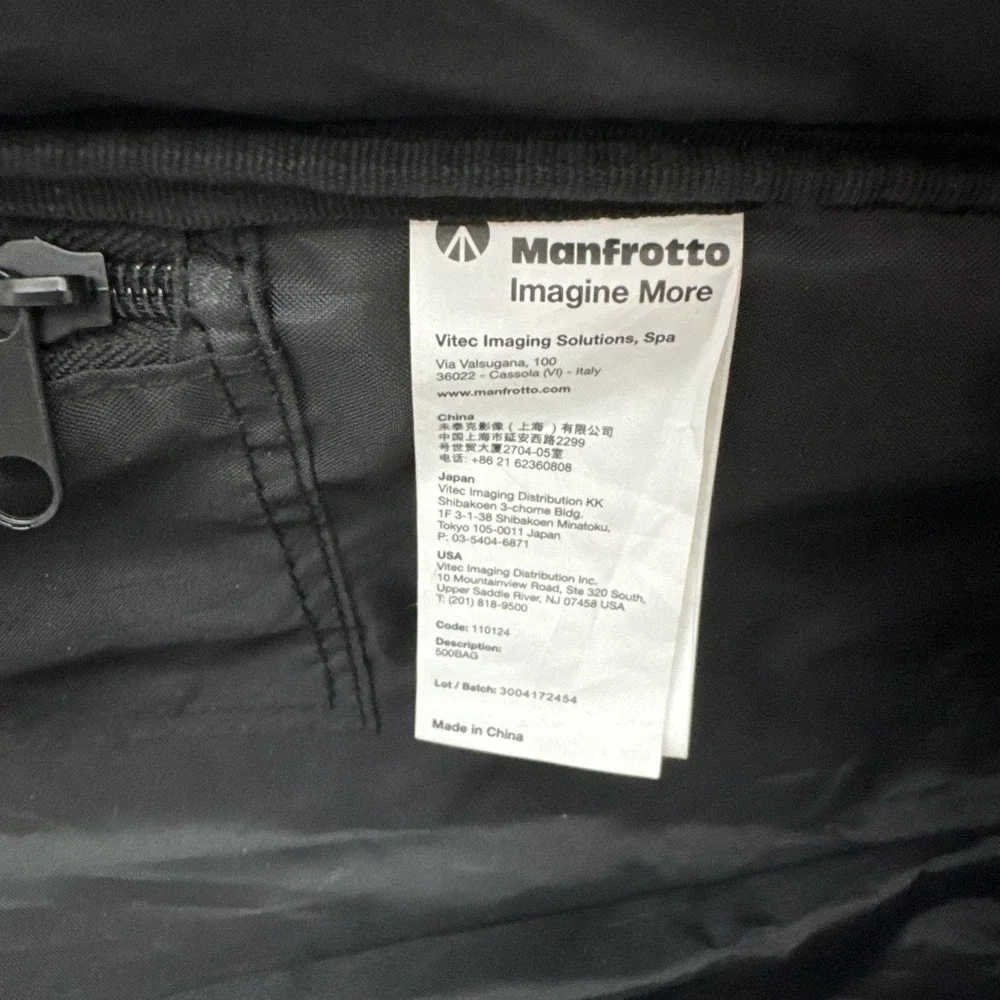 Manfrotto - 500Bag - 110124 -MVT502AM Carrying Bag 28